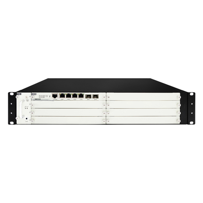 19 " 2U نظام نقل DWDM البصري مع EDFA OTU DCM بطاقة نظام نقل Wdm