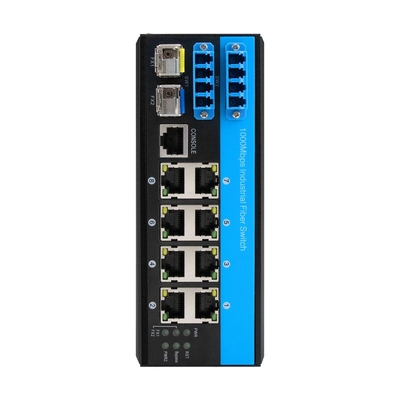 D2*2B مفتاح التحويل الصناعي للألياف LC Connector SM MM مدير مفتاح التحويل البصري