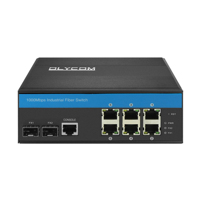 8 منفذات غيغابت سويتش L2 مدير فيتسي تشيبسيت دين سويتش الشبكة مع 2SFP + 6RJ45