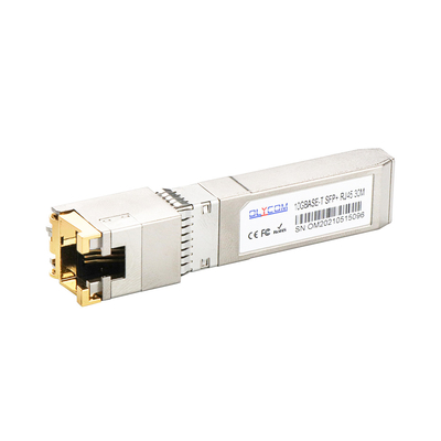 10G النحاس RJ-45 SFP+ 10GBase-T Transceiver النحاس RJ45 30m