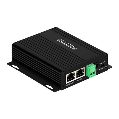 مُقسّم PoE بـ 30 واط مع مخرج DC12V/24V قابل للتبديل للكاميرات الأمنية، و AP اللاسلكي، وأنظمة التحكم في الوصول.