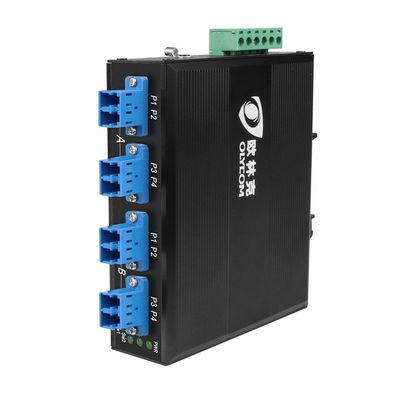 مفتاح تجاوز ألياف 2x2B مع موصل LC/SC ونوع ألياف SM/MM لحماية الشبكة البصرية