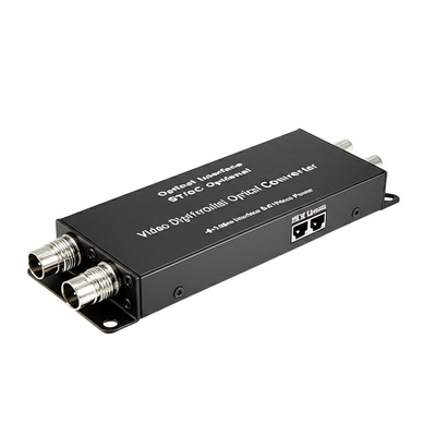 واجهة بصرية ST/SC اختيارية محول فيديو رقمي بصري مع واجهة فيديو BNC - طاقة خرج -8-3dBm