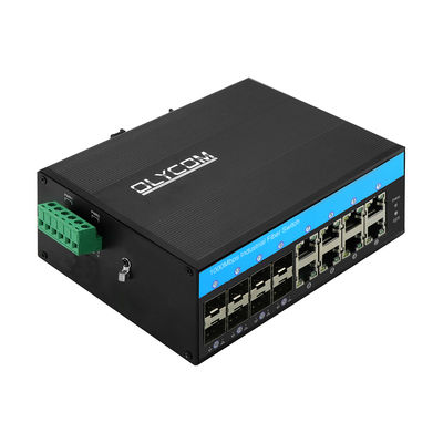 ناقل بو غير المدار ناقل بوابات 16 جيجابيت PoE af/at/bt 240w الميزانية للاستخدام في الهواء الطلق