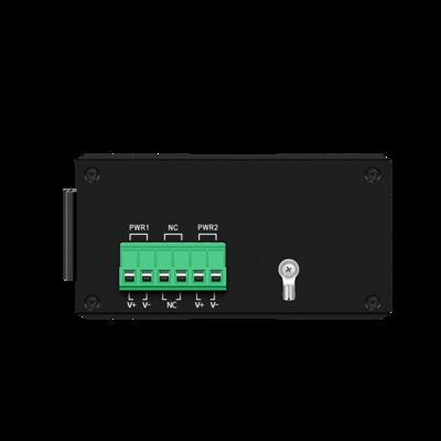 Olycom Solar PoE Switch 4 Port DIN Rail مدخل DC24V غير مدير