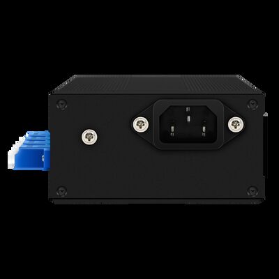 مفتاح تجاوز الألياف الضوئية إدخال طاقة مزدوجة AC/DC 2*2B LC SM/MM