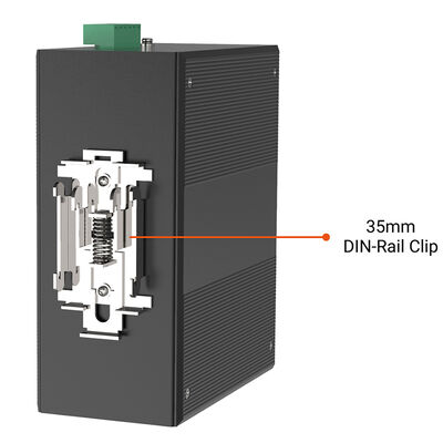 8-Port Serial Over Ethernet Industrial PoE Switch شبكة جيجابيت L2+ ERPS المدارة CE