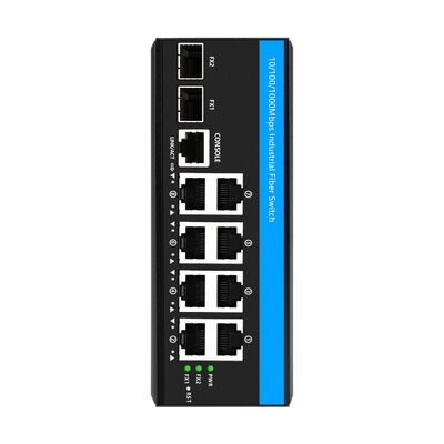 مصنع OEM مفتاح شبكة 8 منافذ جيجابيت مفتاح إيثيرنت مدير 2SFP + 8RJ45 منافذ