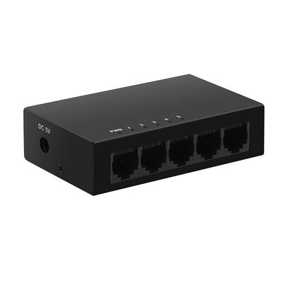 5-البوابة جيجابيت إيثرنت التبديل 10/100/1000Mbps المكتب غير المدار المعدنية القضية CE