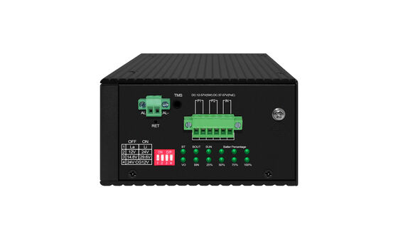 التبديل الصناعي المدار للطاقة الشمسية PoE 4GE + 2SFP 120W PoE MPPT الطاقة خارج الشبكة لشبكة CCTV & Wireless Network