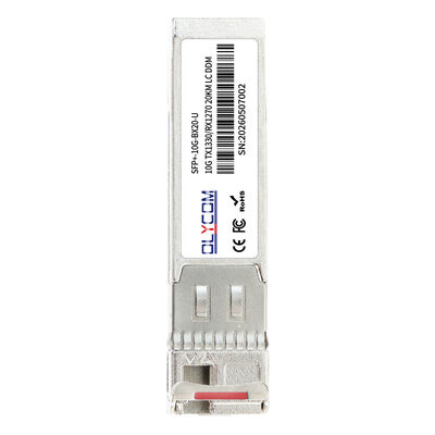 10G Sfp + وحدات البصرية وضع واحد 1270/1330nm 20km