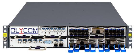 400G 800G DWDM DCI BOX منصة إرسال بصري قابل للتراص AC / DC مدخل CE