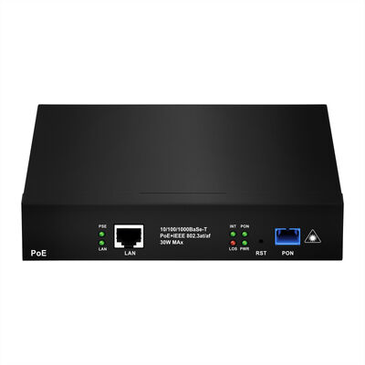 جيجابت xPON PoE ONU | وحدة الشبكة الضوئية EPON GPON لشبكات مراقبة IP والوصول إلى الألياف
