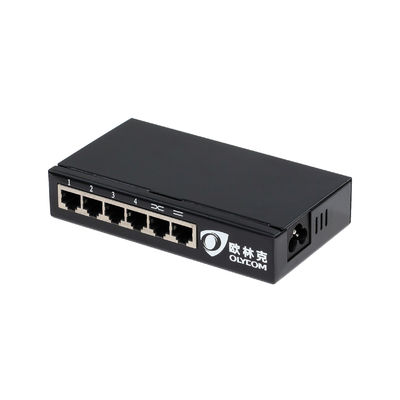 10M POE Ethernet Booster Extender أربعة منافذ للوصلة الهابطة لكاميرا IP للشبكة