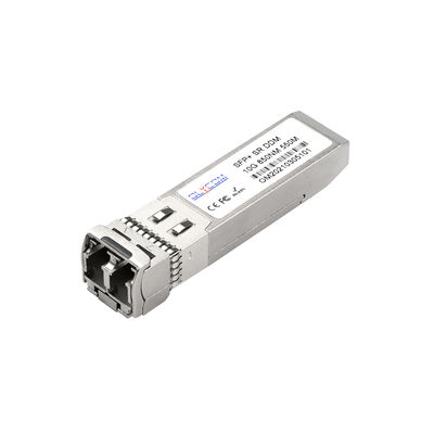 جهاز الإرسال والاستقبال البصري SFP ثنائي الألياف LC ، وحدة الألياف متعددة الأوضاع 850 نانومتر 300 متر ريال