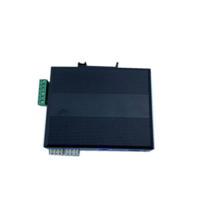 2 * SFP Port Din Rail Network Switch 4 Port مع درجة حرارة التشغيل الصناعية