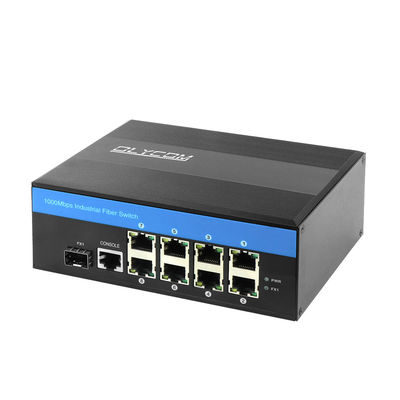 مفتاح 12VDC الصناعي 8 منفذ ، IM-FS180GW درجة الحماية Din Rail Ethernet Switch