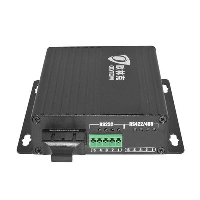 RS232 إلى محول الألياف البصرية محول البصرية المتسلسل الحائط DC12V المدخل