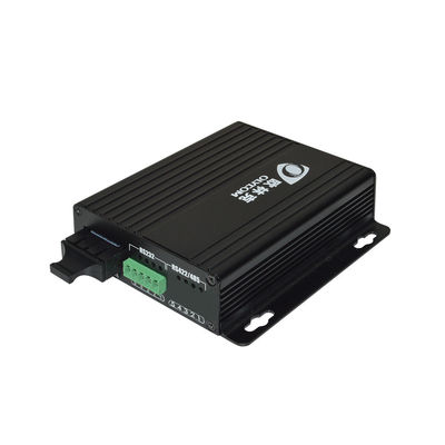 RS232 إلى محول الألياف البصرية محول البصرية المتسلسل الحائط DC12V المدخل