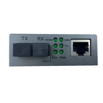كابل الألياف البصرية البسيط إلى محول Rj45 1310nm TX 1550nm RX