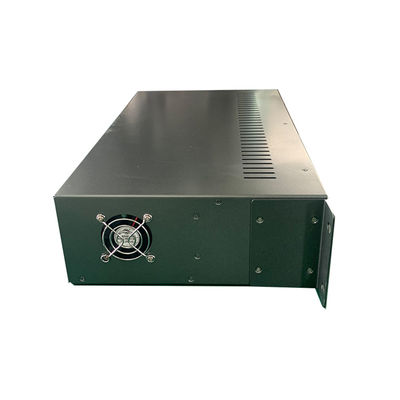 14 فتحة محول وسائل الإعلام الدرج الهيكل 19 بوصة 2U مزدوج AC220V لمحولات الألياف الإعلامية CE