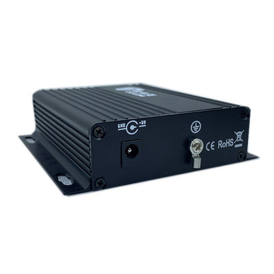 HD 1080P فيديو رقمية محول بصري 2 منفذ AHD CVI TVI FC الألياف 20km وضع واحد