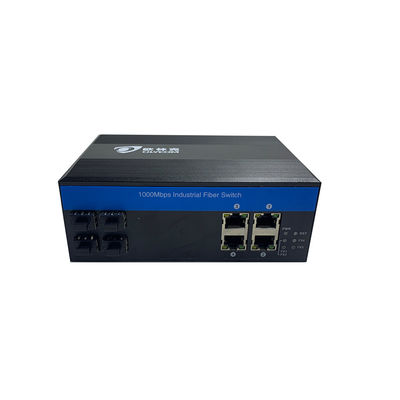 RoHS 4 Port Gigabit Ethernet Switch ، Standard Poe Switch Auto MDI / MDIX