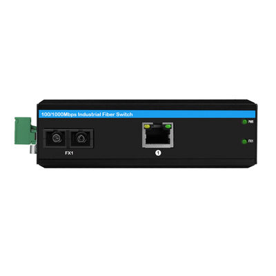 10/100 / 1000Mbps Gigabit Ethernet Media Converter ، محول وسائط معدني متين SC