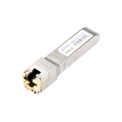 وحدة Cisco 10G نحاسية SFP Transceiver 30 متر منفذ RJ45 متوافقة مع Huawei Mikrotik معتمدة CE RoHS