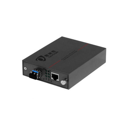 تحويل وسائل الإعلام PoE من ألياف ضوئية 850nm شبكة جيجابيت غير مديرة SFP