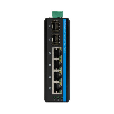 مفتاح Olycom 4-Port PoE Fast Ethernet SFP Fiber Industrial Level بميزانية 120 واط للاستخدام الخارجي