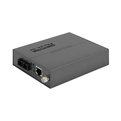 10/100M Ethernet Fiber Media Converter SC Connector Rack قابل للتركيب غير المدار DC5V LFPT