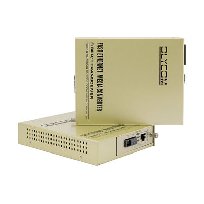 محول الوسائط الألياف البصرية الأحادية الأساسية غير مدير 1310/1550nm 220V مدخل التيار المتردد