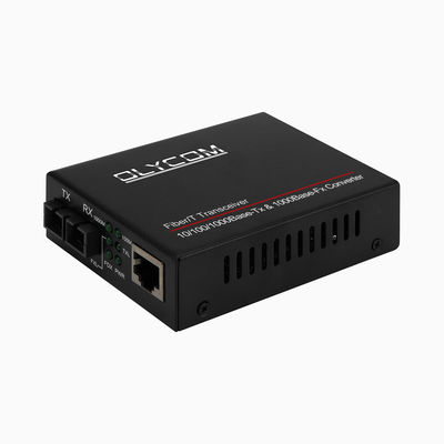 15.4W 30W Gigabit POE Media Converter ، IEEE 802.3af / At PSE Duplex Media Converter