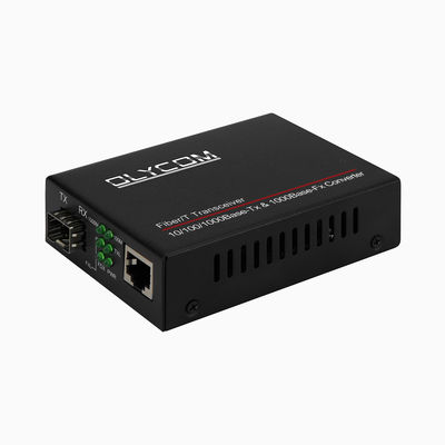 محول الوسائط المتعددة جيجابيت 850nm SFP Ethernet غير مدير 2KM متوافق مع FCC