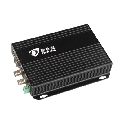 3G-SDI مصاعد الألياف الضوئية مع RS485 البيانات المحلية Loopout 1 SDI في 2 SDI خارج CE
