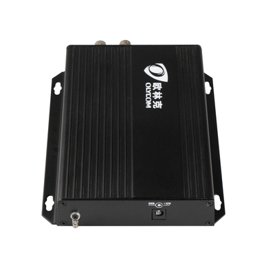 جهاز إرسال فيديو بصري 3G-SDI جهاز استقبال BNC مع منفذ 2 SDI DC12V SFP