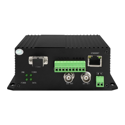تحويل HD 3G SDI فيديو رقمي بصري مع Bidi RS485 10/100M Ethernet 20km DC5V