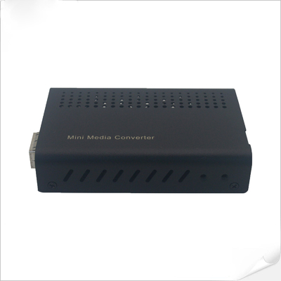 Mini 10G SFP + محول وسائط الألياف البصرية SFP + فتحة إلى حامل 10G على أساس T قابل للتركيب