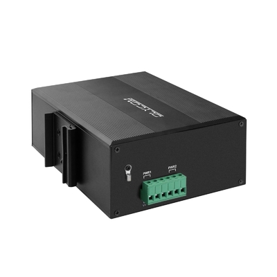 10 منفذ L2 مُدار للفايبر سويتش جيجابيت إيثيرنت متينة VLAN RRPS قابل للإدارة CE