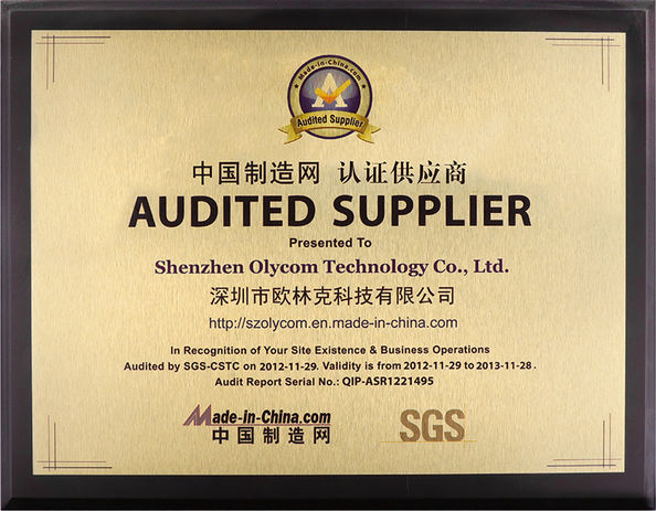 الصين Shenzhen Olycom Technology Co., Ltd. الشهادات